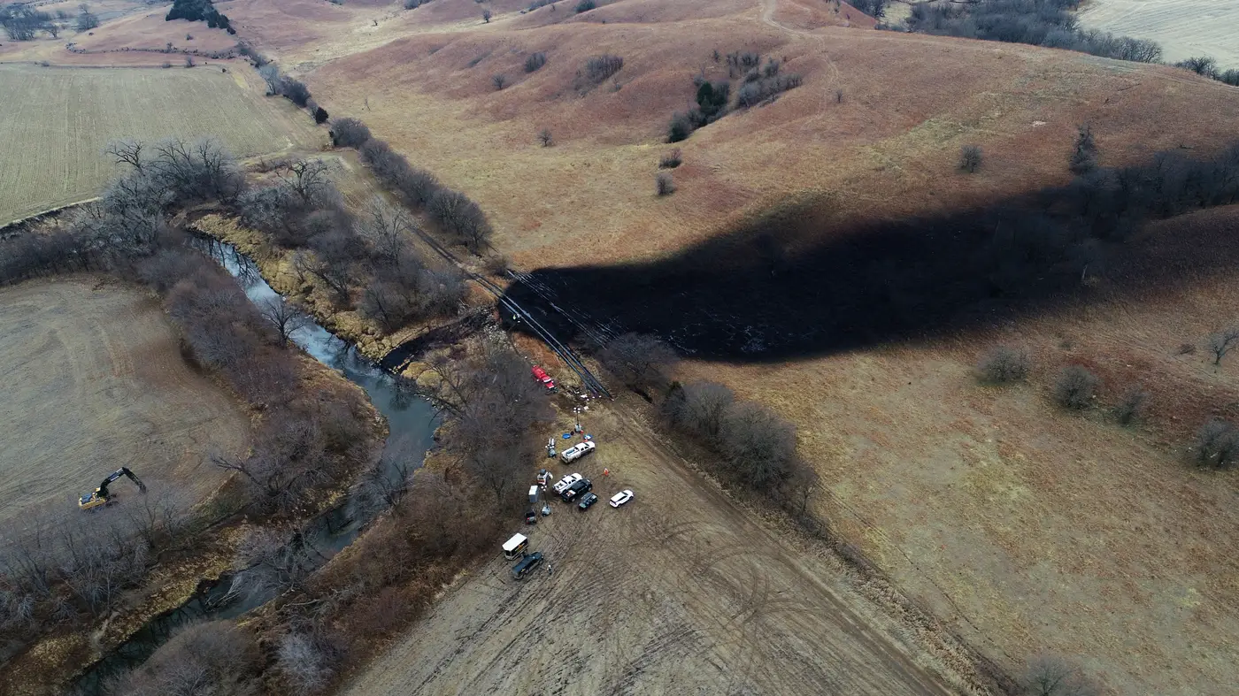 What you need to know about the latest Keystone pipeline oil spill : NPR