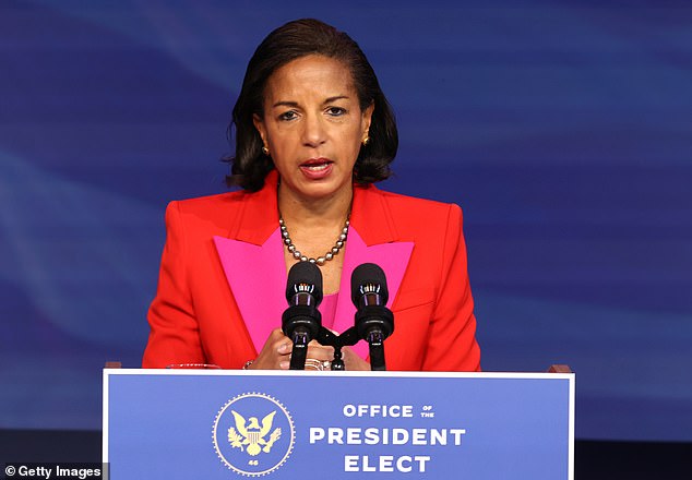 Joe Biden's top Domestic Policy Advisor Susan Rice is stepping down from her post next month, the White House announced on Monday