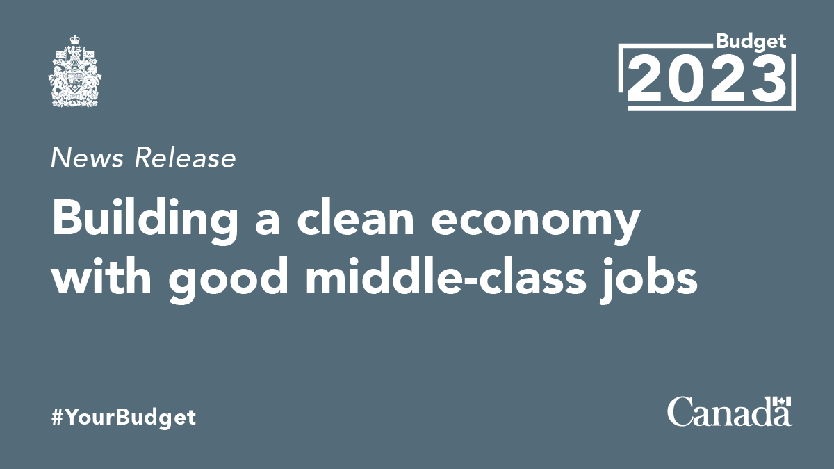 Building a clean economy with good middle-class jobs