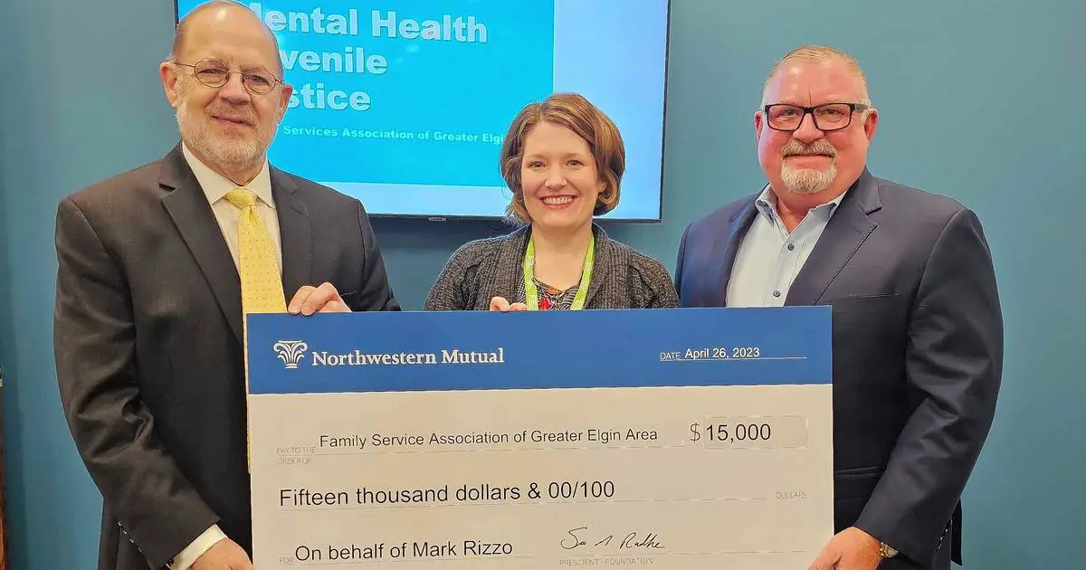 Elgin financial advisor awarded $15,000 grant from Northwestern Mutual