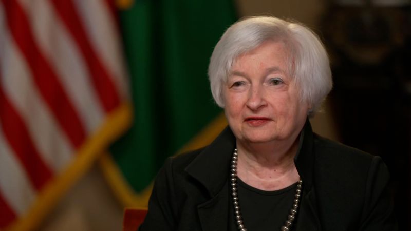 Yellen to CNN: The US can bring down inflation while maintaining a strong job market